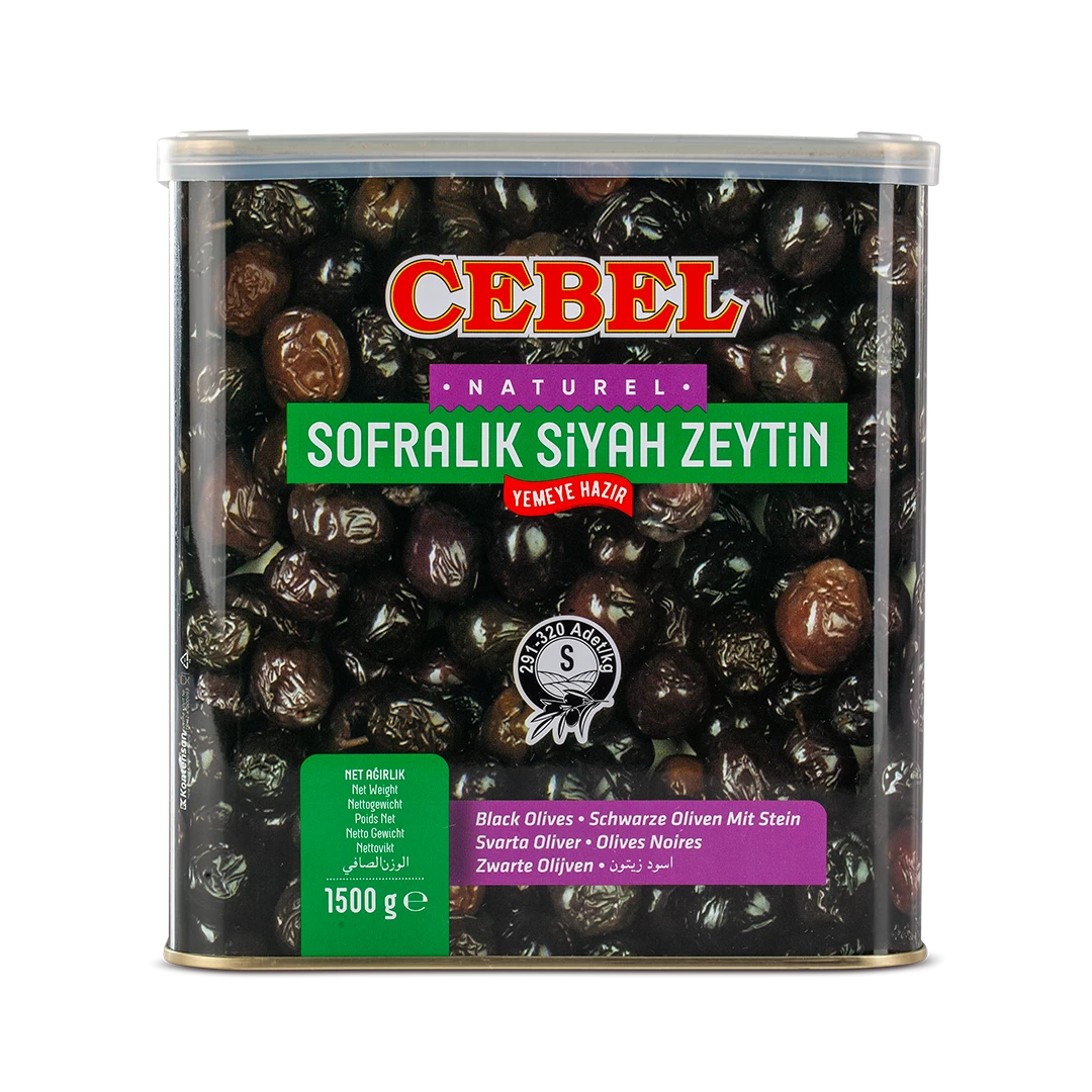 siyah zeytin s kalibre 321-350 1500 gr tnk
